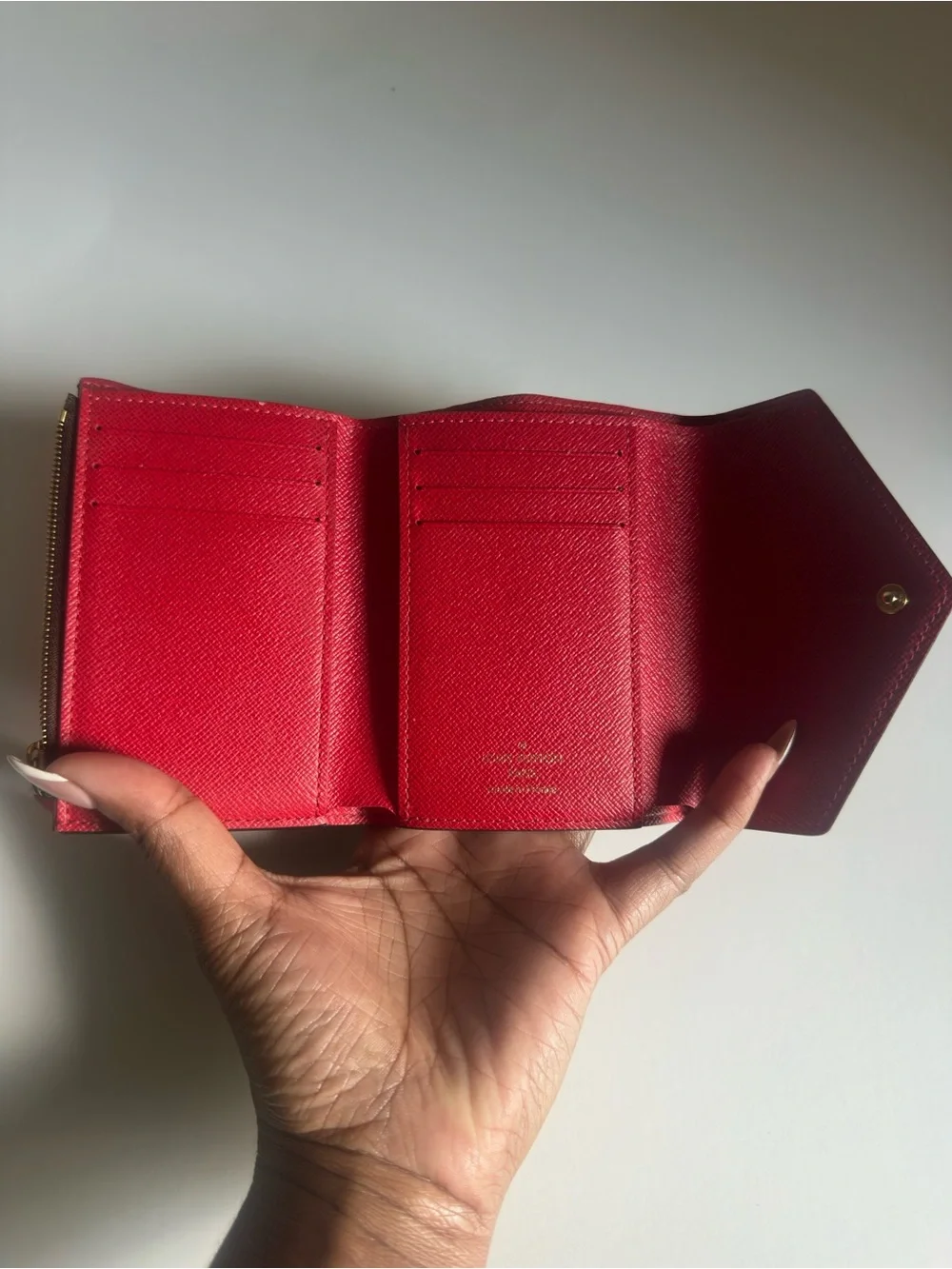Louis Vuitton Damier Ebene Victorine Wallet